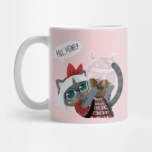 Christmas Cookie Cat Mug